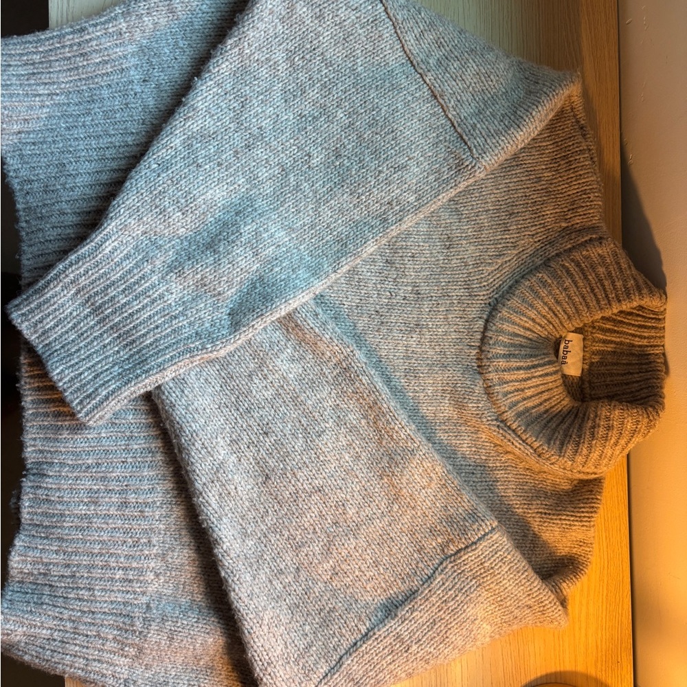 Babaa no15 jumper in dark mist - great condition!